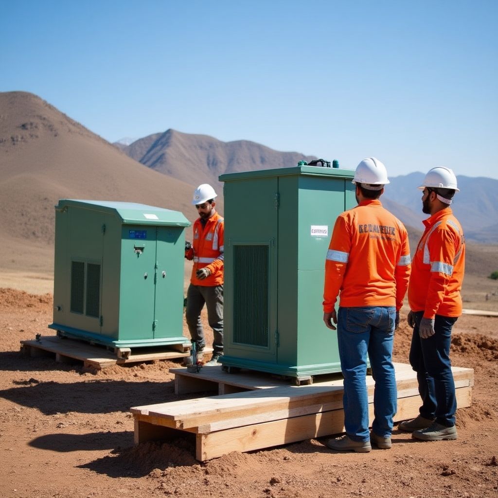 Instalación electrolineras equipo técnico
